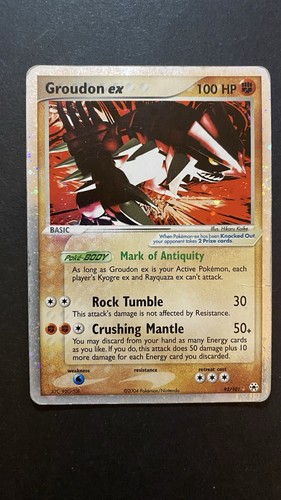 Nintendo pokémon groudon - nintendo, ex
